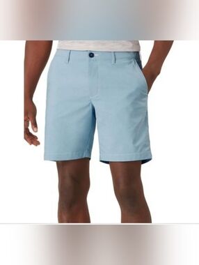 Tommy Bahama Men's Chip Shot 8 in Oxford Shorts - Blue Canal sz 34